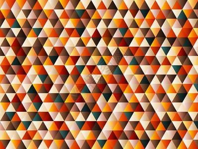抽象三角形图案反向颜色样式背景几何纹理矢量图图片