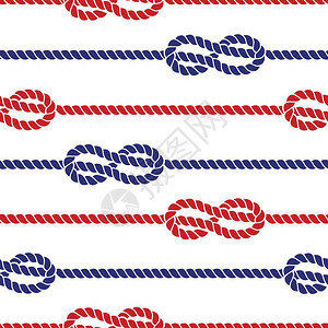绳子捆绑创意绳子矢量背景图案插画