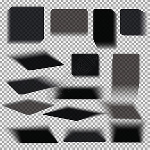 矩形方框黑色透明方框矢量设计元素设计图片