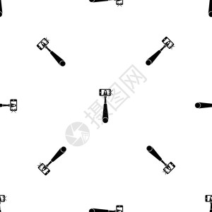 自拍杆黑白图案背景矢量设计元素图片