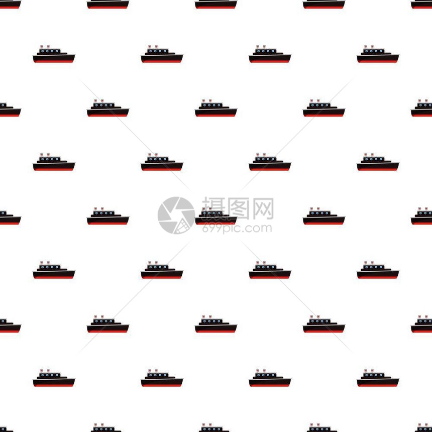  小船船舶纹理矢量背景图片