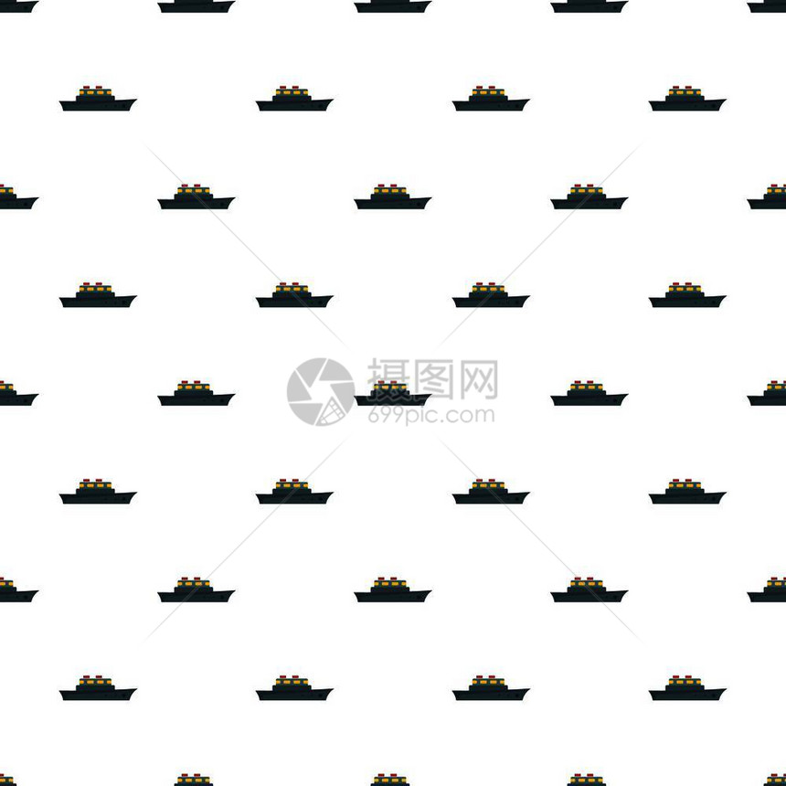  小船船舶纹理矢量背景图片