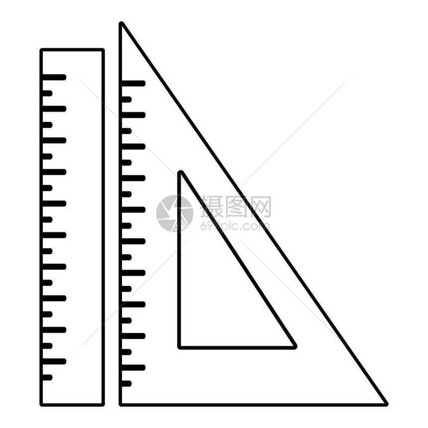 标尺图用于Web的标尺矢量图图片