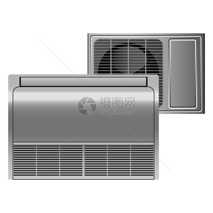 空气调节器模拟型现实地演示网络的空气调节器矢量模拟型空气调节器模拟型现实的风格图片