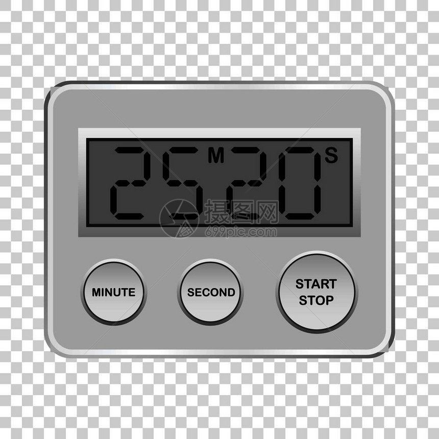 数字定时器模型图片