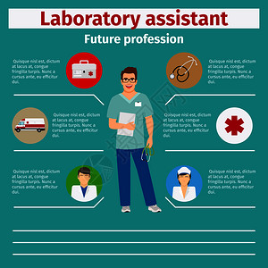 专业实验室助理学生信息图图片