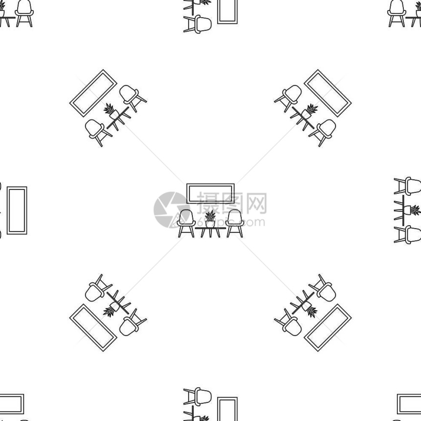 用于任何网络设计的无缝矢量重复几何测图片