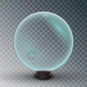 透明球背景图片