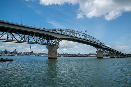 新西兰奥克的港口桥图片