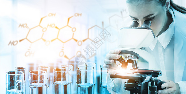 研发概念科学和医实验室仪器显微镜图片