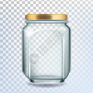 摇塞子玻璃罐设计图片