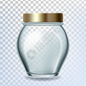 花生轧糖玻璃罐设计图片