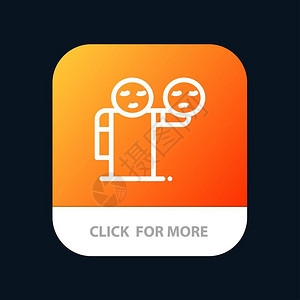 男手emojis医疗保健移动应用程序按钮以及机器人和ios线版图片