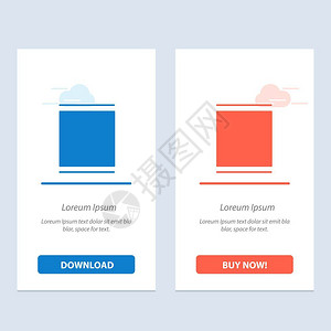 佳能Eos图片库设置时间轴蓝色和红下载现在购买网络部件卡模板插画