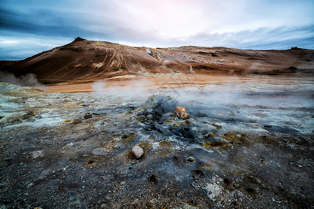 冰岛著名的景点泻湖图片
