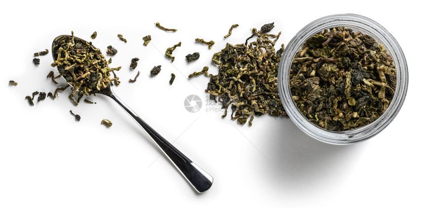 白色背景上的莲花茶从顶部的视图莲花茶在白色背景上的视图从顶部的视图图片