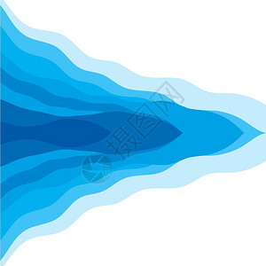 抽象水波矢量插图设计背景背景图片