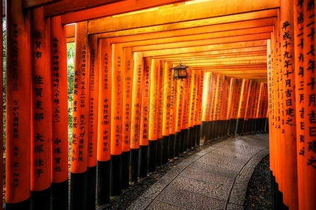 日本京都的神庙图片