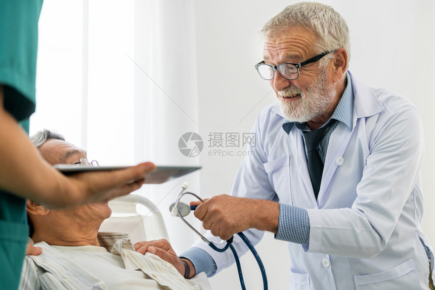 医生和病人图片