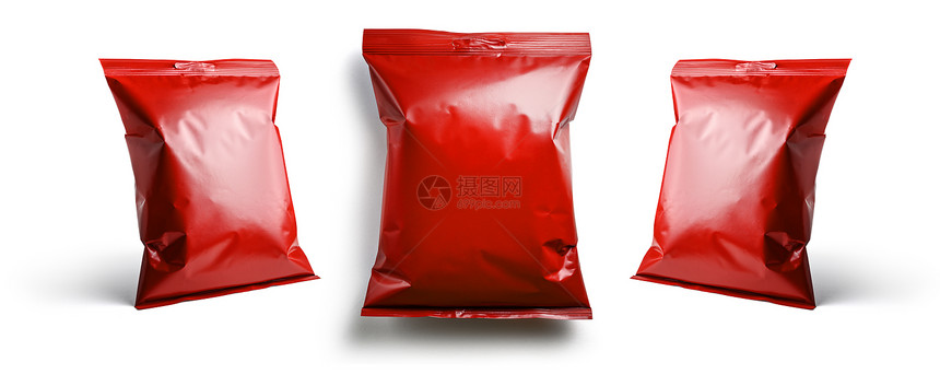 用于您设计的红色容器模板白背景上的不同角度用于您设计的红色包装模板白背景上的不同角度图片