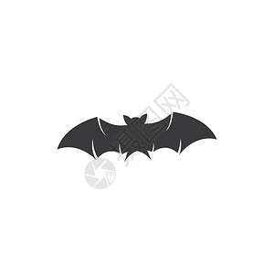 蝙蝠标志batilusraion标志矢量模板插画