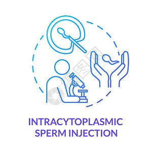 不孕生殖技术概念细线插图矢量孤立轮廓rgb彩色绘图设计图片