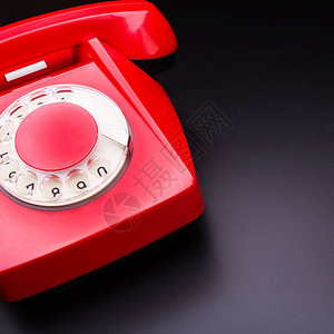 关闭旧红色电话图片