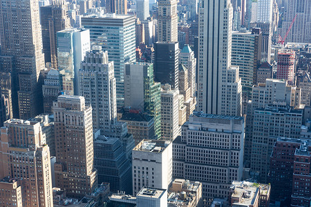 美国纽约市中心摩天大楼图片