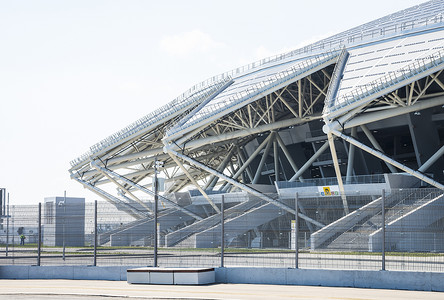 俄罗斯足球场Samr足球场Samr2018年在鲁西亚举办Fifa世界杯的城市2018年4月日是阳光明媚的子背景