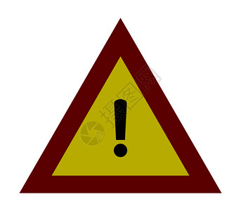 警告符号背景图片