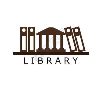 图书馆设计图书馆插画