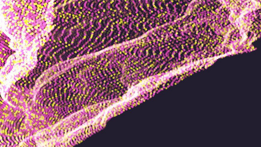 通量3d抽象背景矢量动态效果运幻想成份横幅传单插图抽象的网格背景矢量3网格点设计技术场景手册海报插图设计图片