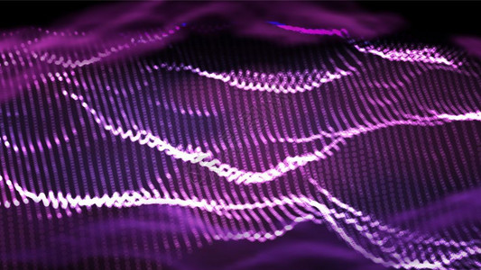 音乐背景矢量信号网格折形节拍3d插图图片