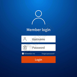登录格式网站ui账户屏幕页面登记用户界配置文件条目提交网络矢量登录模板提交网络矢量登录模板背景图片