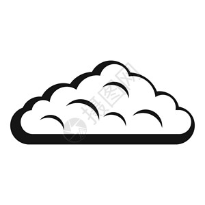 湿云图标网络湿云矢量图标的简单插湿云标简单样式图片