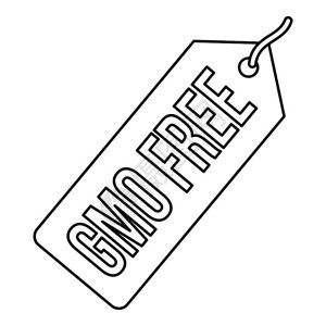 gmo免费标签图用于Web的免费标签矢量图的大纲插免费标签大纲样式图片