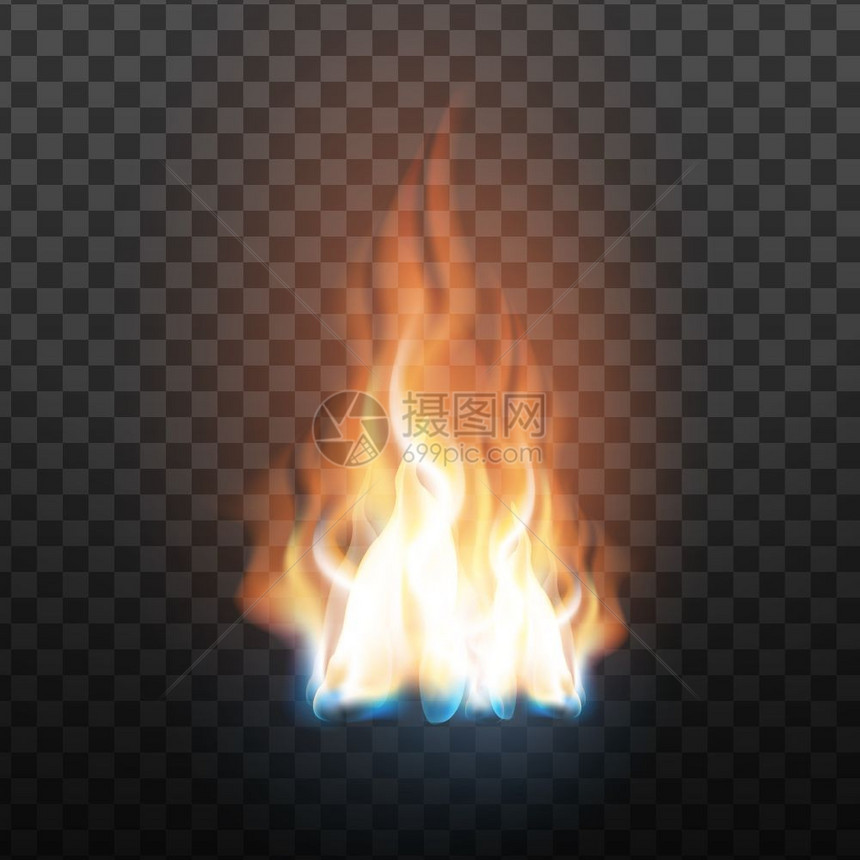 装饰火焰矢量的动画阶段抽象的易燃野火用透明元素燃烧的火焰特殊电网背景的发光火球效应3d插图装饰火焰矢量的动画阶段图片