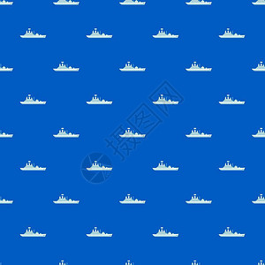 朗诵比赛背景图小船帆船快艇游艇游轮矢量蓝色背景图插画
