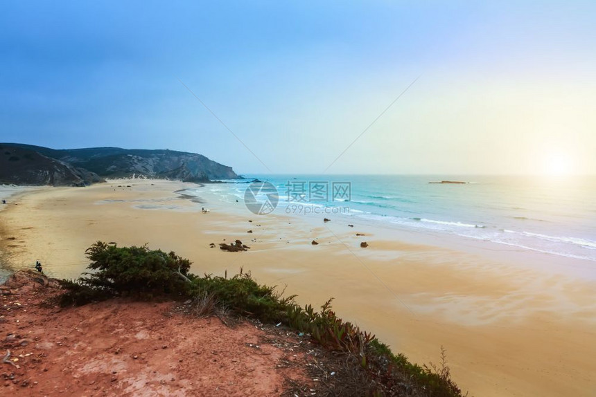 葡萄牙美丽的海滩图片