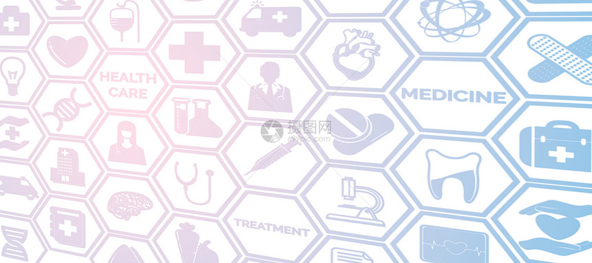 医疗背景保健标志医生图和蓝背景显示保健人员医疗紧急服务保健研究和医疗险上的符号图片