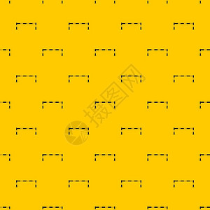 黄色交通障碍屏障模式重复矢量图图片