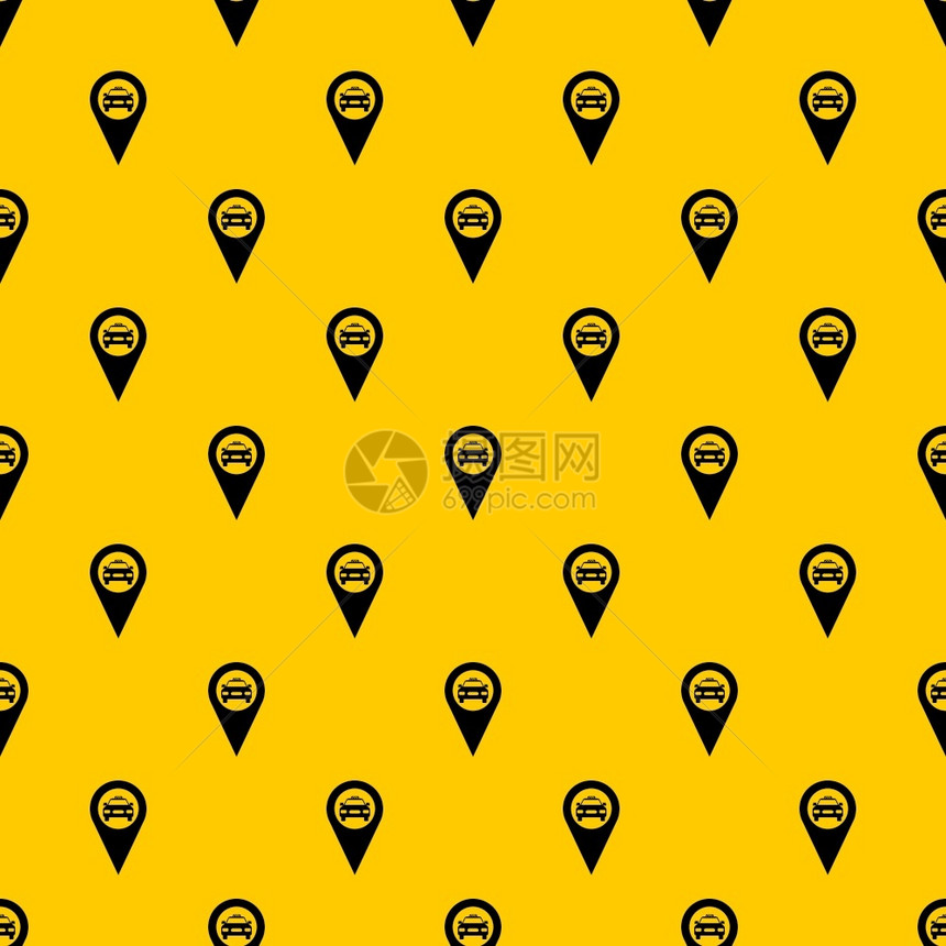 黄色地理滑行模式重复矢量图图片