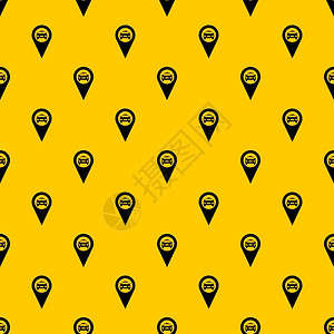 黄色地理滑行模式重复矢量图图片