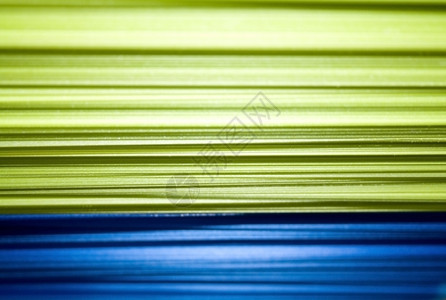 绿色和蓝塑料层抽象背景图片