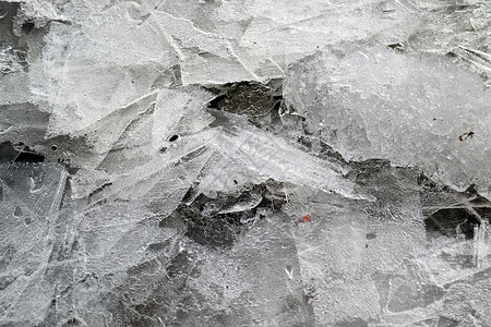 冰表面的纹理抽象背景图片