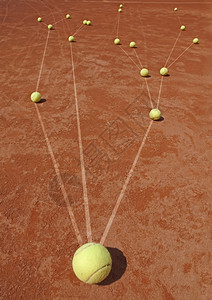 商业比喻用网球图片