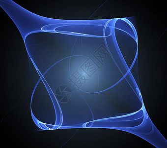 样式设计背景蓝色抽象形状计算机生成此图像图片