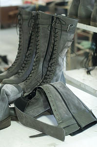 制鞋工厂背景图片