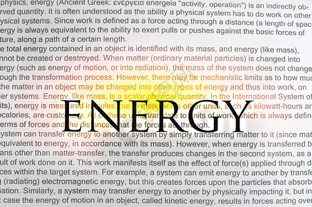 纸张上的文字能量和背景上的能量图片