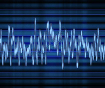 音频线条音频或波大型高技术超音频波背景